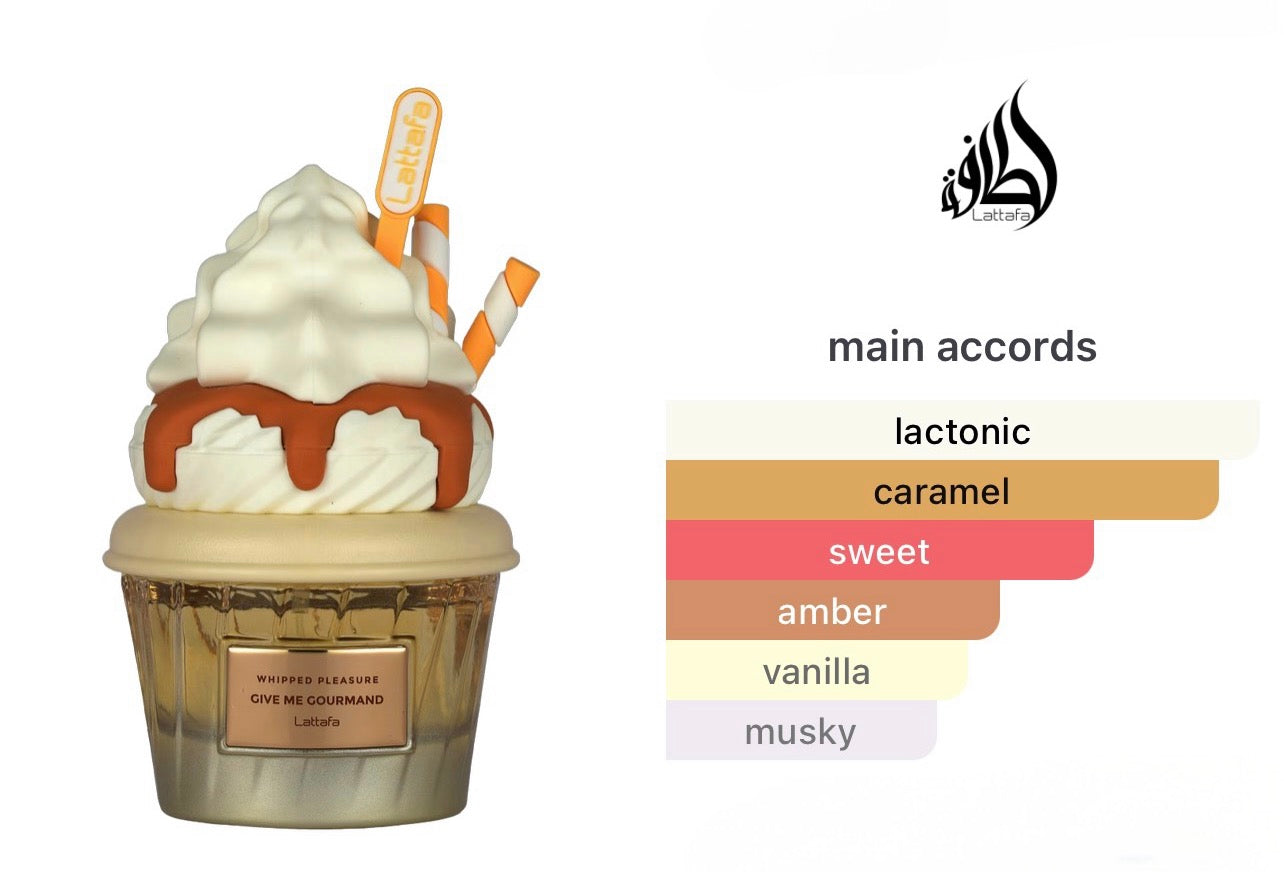 Lattafa Whipped Pleasure Give Me Gourmand Edp