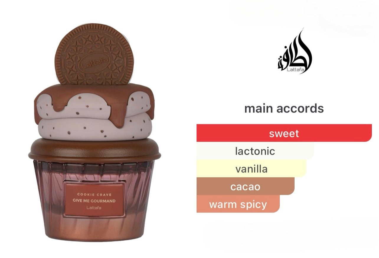 Lattafa Cookie Crave Give Me Gourmand Edp