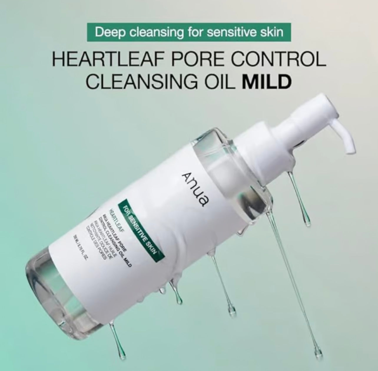 Anua Heartleaf Pore Control Cleansing Oil Mild
