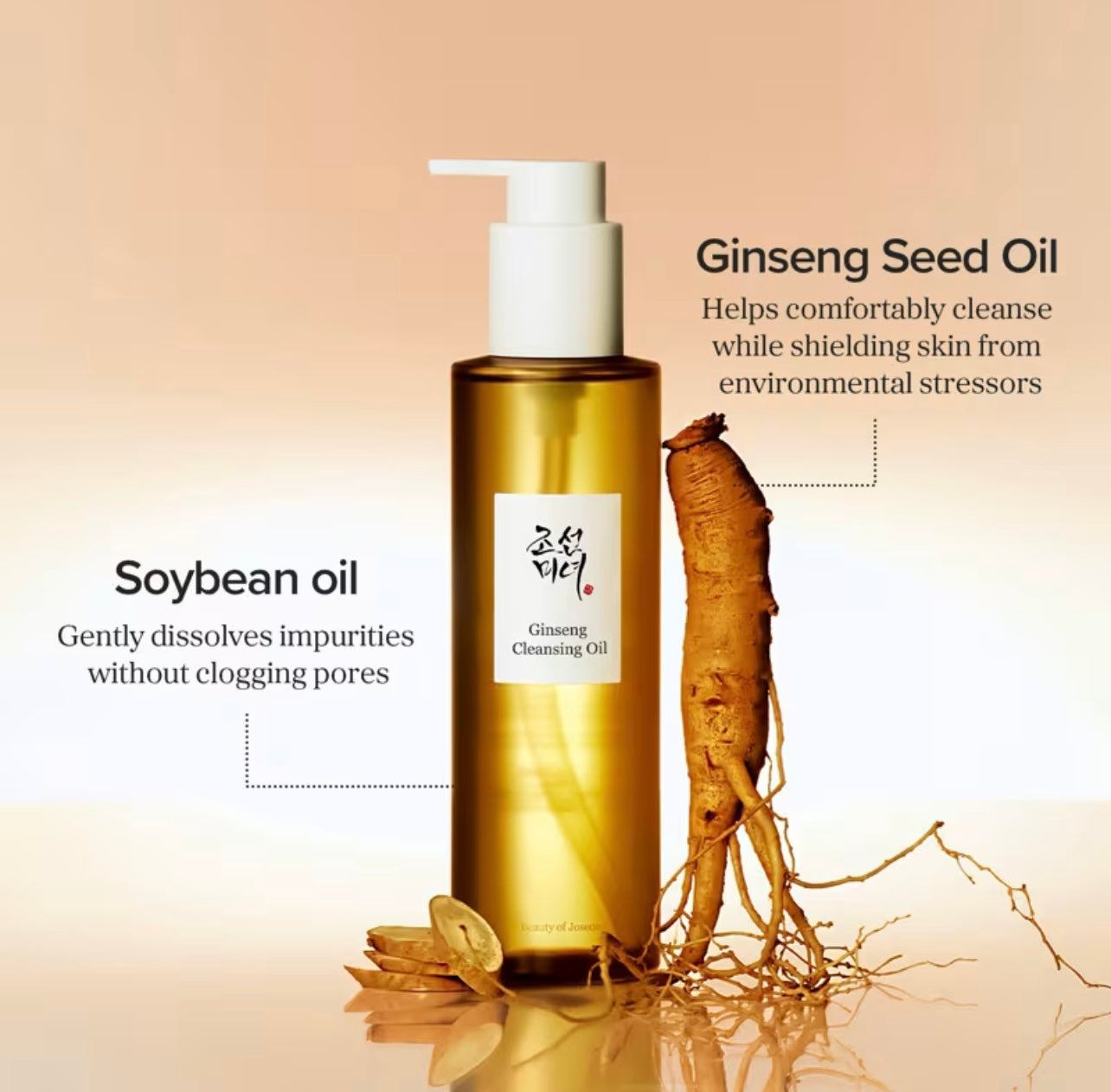 Beauty of Joseon Ginseng
Cleansing Oil