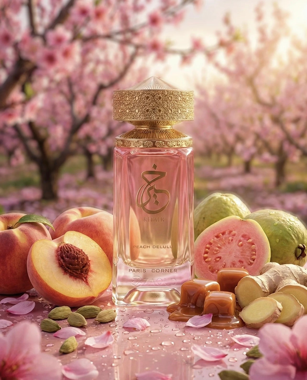 Paris Corner Khair Peach Delulu edp