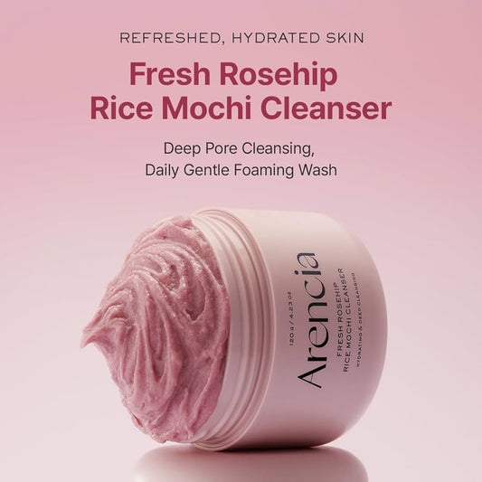 Fresh Rosehip Rice Mochi Cleanser