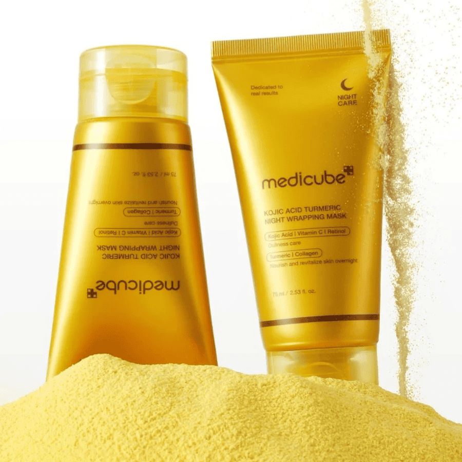 Medicube Kojic Acid Turmeric Night Wrapping Mask