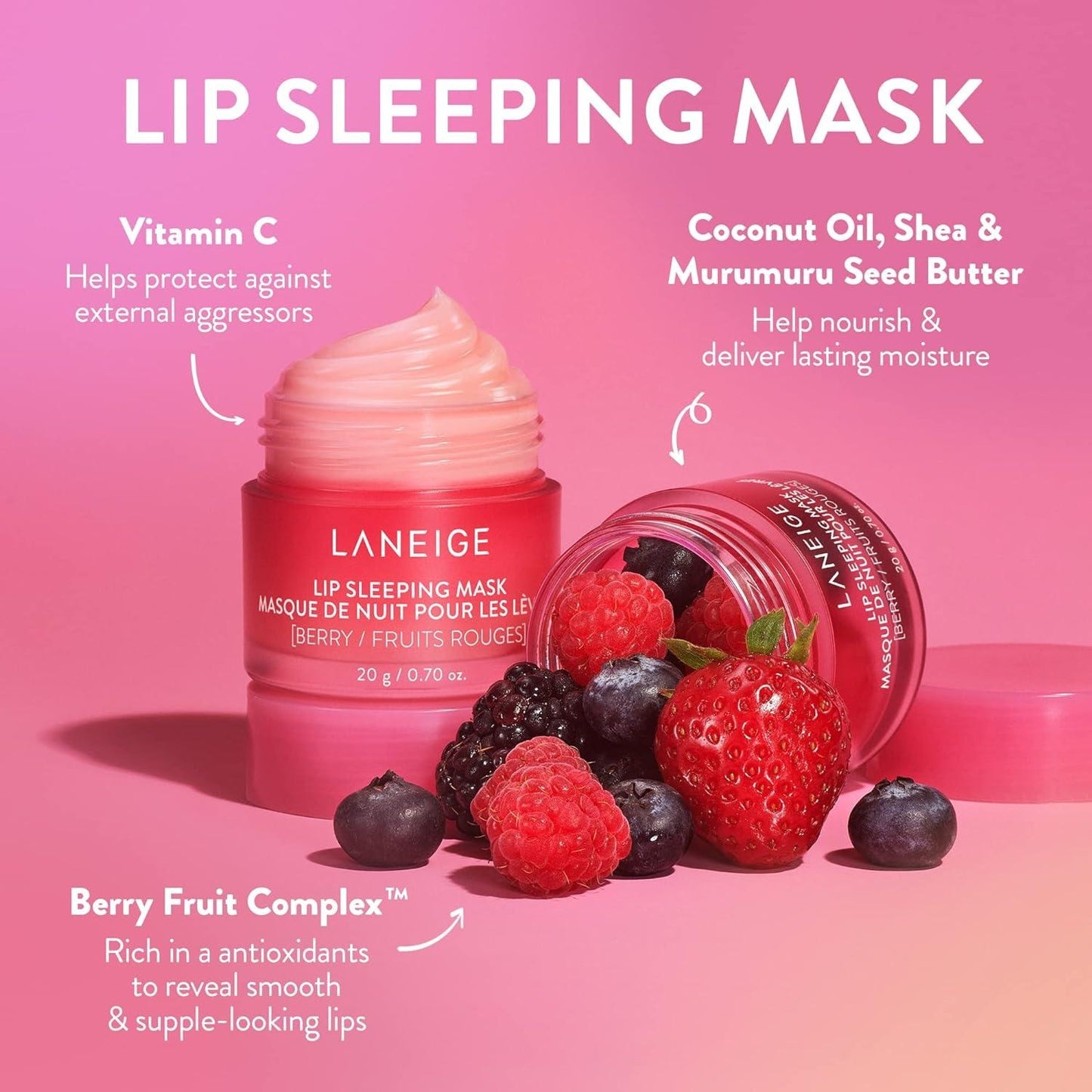 Laneige Lip Sleeping Mask EX (Berry)