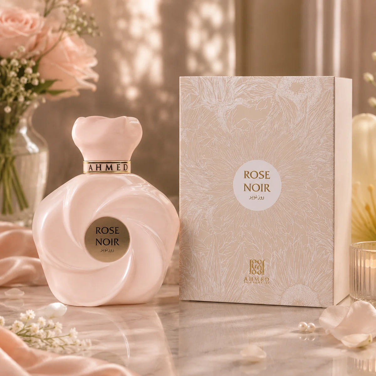 Ahmed Al Maghribi Rose Noir Edp